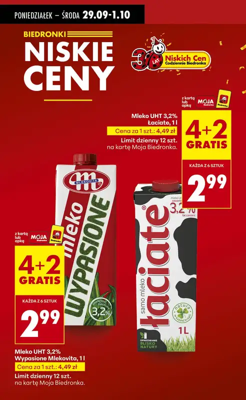 Biedronka - gazetka promocyjna Od poniedziałku od poniedziałku 29.09 do soboty 04.10 - strona 5