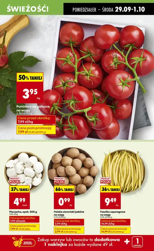 Biedronka - gazetka promocyjna Od poniedziałku od poniedziałku 29.09 do soboty 04.10 - strona 21