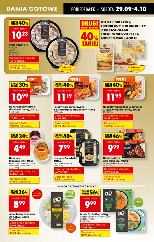 Biedronka - gazetka promocyjna Od poniedziałku od poniedziałku 29.09 do soboty 04.10 - strona 47