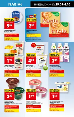 Biedronka - gazetka promocyjna Od poniedziałku od poniedziałku 29.09 do soboty 04.10 - strona 49