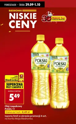 Biedronka - gazetka promocyjna Od poniedziałku od poniedziałku 29.09 do soboty 04.10 - strona 9