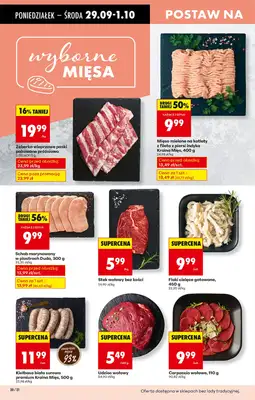 Biedronka - gazetka promocyjna Od poniedziałku od poniedziałku 29.09 do soboty 04.10 - strona 30