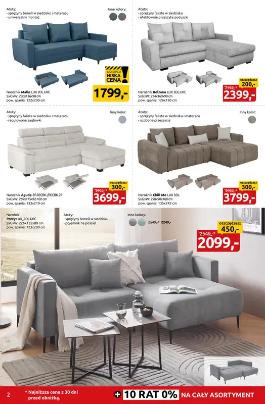 Black Red White - gazetka promocyjna Szaleństwo niskich cen od poniedziałku 29.09 do niedzieli 12.10 - strona 2