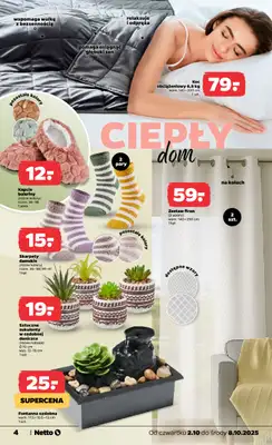 Netto - gazetka promocyjna Gazetka Non Food od czwartku 02.10 do środy 08.10 - strona 4