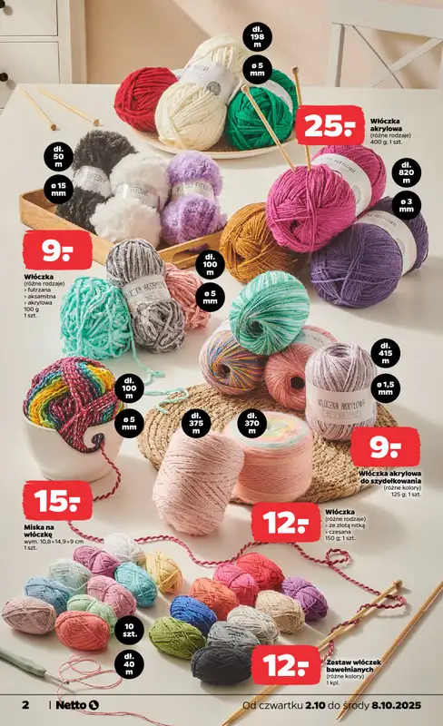 Netto - gazetka promocyjna Gazetka Non Food od czwartku 02.10 do środy 08.10 - strona 2