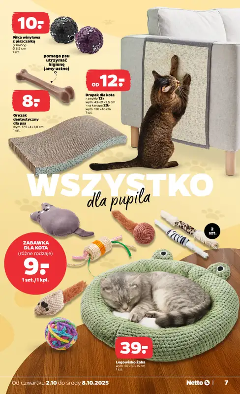 Netto - gazetka promocyjna Gazetka Non Food od czwartku 02.10 do środy 08.10 - strona 7