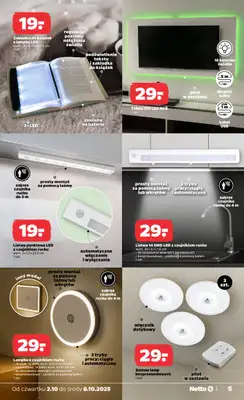 Netto - gazetka promocyjna Gazetka Non Food od czwartku 02.10 do środy 08.10 - strona 5