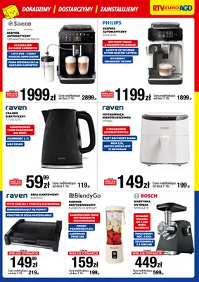 RTV EURO AGD - gazetka promocyjna WIELKIE OTWARCIE! POLICE od piątku 03.10 do poniedziałku 06.10 - strona 5