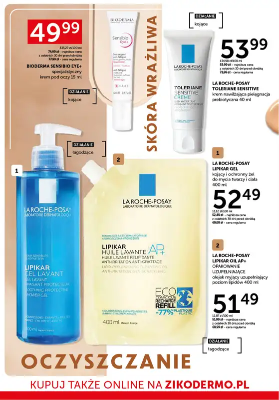 Ziko Dermo - gazetka promocyjna Gazetka od czwartku 02.10 do środy 15.10 - strona 6