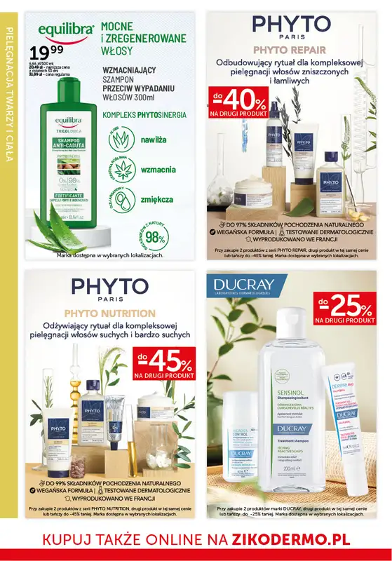 Ziko Dermo - gazetka promocyjna Gazetka od czwartku 02.10 do środy 15.10 - strona 20