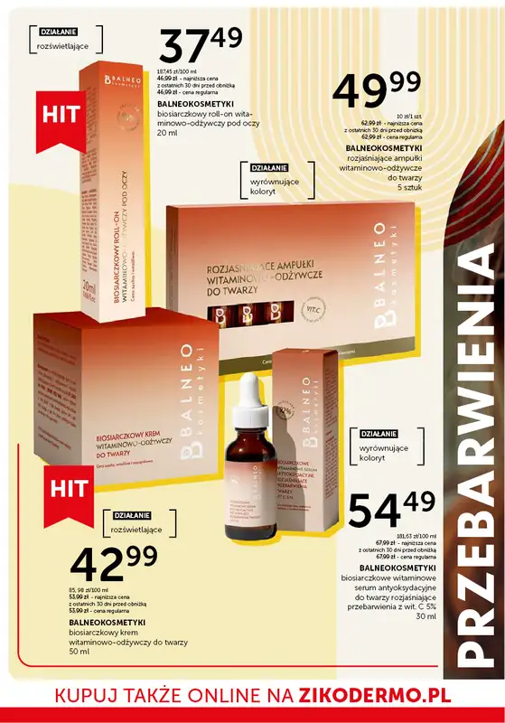 Ziko Dermo - gazetka promocyjna Gazetka od czwartku 02.10 do środy 15.10 - strona 14