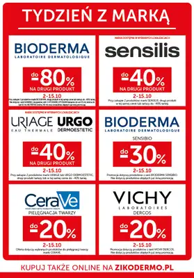 Ziko Dermo - gazetka promocyjna Gazetka od czwartku 02.10 do środy 15.10 - strona 22