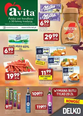 Avita - gazetka promocyjna Gazetka od środy 01.10 do wtorku 07.10