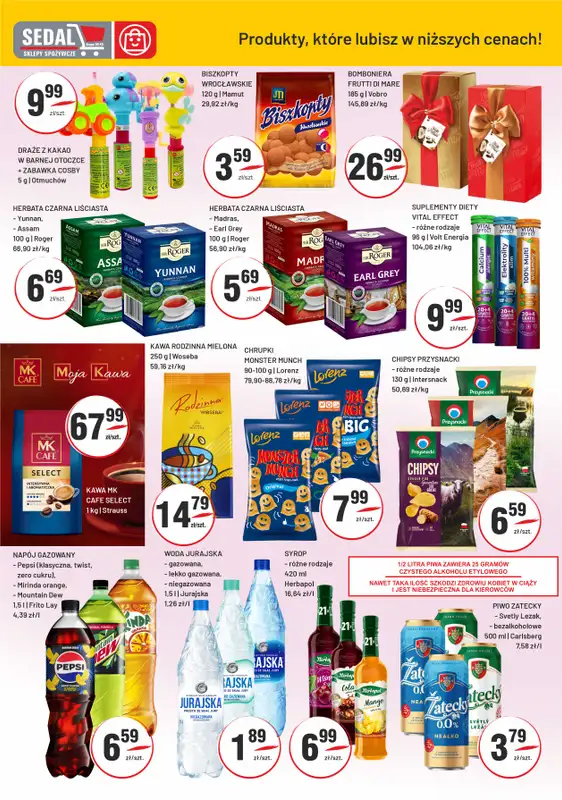 Sedal - gazetka promocyjna Gazetka od środy 01.10 do soboty 11.10 - strona 3
