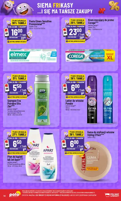 POLOmarket - gazetka promocyjna Frikasowy Katalog od środy 01.10 do wtorku 07.10 - strona 14