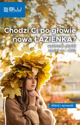 Blu Salony Łazienek - gazetka promocyjna Promocja miesięczna od środy 01.10 do piątku 31.10