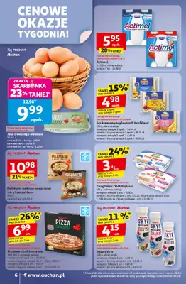 Auchan - gazetka promocyjna Gazetka Wielkie przeboje cenowe Supermarket Auchan  do środy 08.10 - strona 6