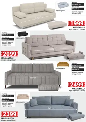 Merkury Market - gazetka promocyjna Gazetka Meble, wypoczynki, materace od środy 01.10 do piątku 31.10 - strona 12 Merkury Market - gazetka promocyjna Gazetka Meble, wypoczynki, materace od środy 01.10 do piątku 31.10 - strona 12