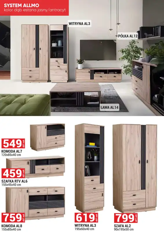 Merkury Market - gazetka promocyjna Gazetka Meble, wypoczynki, materace od środy 01.10 do piątku 31.10 - strona 4