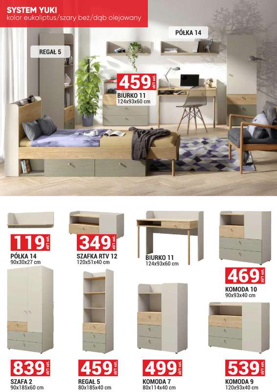 Merkury Market - gazetka promocyjna Gazetka Meble, wypoczynki, materace od środy 01.10 do piątku 31.10 - strona 16