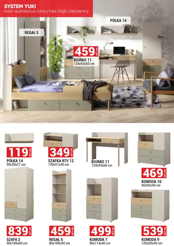 Merkury Market - gazetka promocyjna Gazetka Meble, wypoczynki, materace od środy 01.10 do piątku 31.10 - strona 16