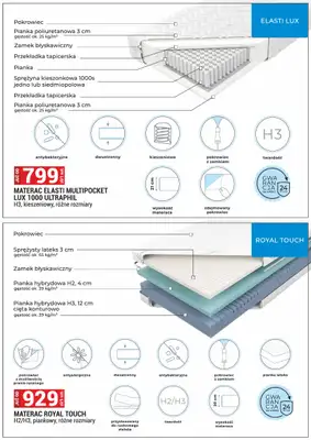 Merkury Market - gazetka promocyjna Gazetka Meble, wypoczynki, materace od środy 01.10 do piątku 31.10 - strona 38 Merkury Market - gazetka promocyjna Gazetka Meble, wypoczynki, materace od środy 01.10 do piątku 31.10 - strona 38