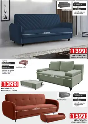 Merkury Market - gazetka promocyjna Gazetka Meble, wypoczynki, materace od środy 01.10 do piątku 31.10 - strona 14 Merkury Market - gazetka promocyjna Gazetka Meble, wypoczynki, materace od środy 01.10 do piątku 31.10 - strona 14