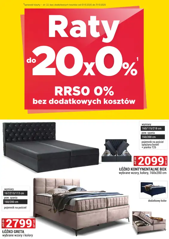 Merkury Market - gazetka promocyjna Gazetka Meble, wypoczynki, materace od środy 01.10 do piątku 31.10 - strona 35