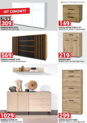 Merkury Market - gazetka promocyjna Gazetka Meble, wypoczynki, materace od środy 01.10 do piątku 31.10 - strona 32 Merkury Market - gazetka promocyjna Gazetka Meble, wypoczynki, materace od środy 01.10 do piątku 31.10 - strona 32