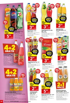 Twój Market - gazetka promocyjna Gazetka od środy 24.09 do wtorku 30.09 - strona 24