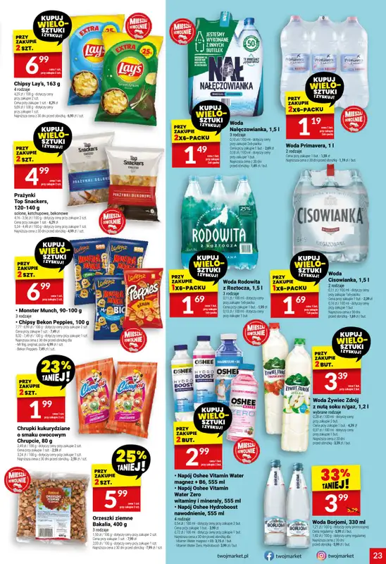 Twój Market - gazetka promocyjna Gazetka od środy 24.09 do wtorku 30.09 - strona 23