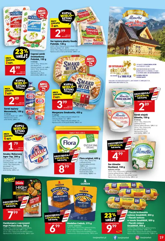 Twój Market - gazetka promocyjna Gazetka od środy 24.09 do wtorku 30.09 - strona 19
