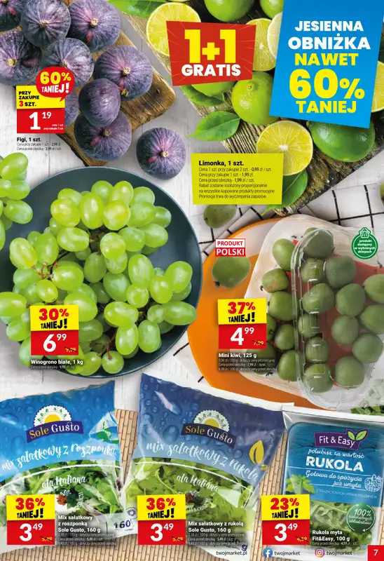Twój Market - gazetka promocyjna Gazetka od środy 24.09 do wtorku 30.09 - strona 7