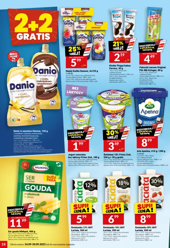 Twój Market - gazetka promocyjna Gazetka od środy 24.09 do wtorku 30.09 - strona 18