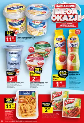 Twój Market - gazetka promocyjna Gazetka od środy 24.09 do wtorku 30.09 - strona 38