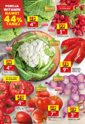 Twój Market - gazetka promocyjna Gazetka od środy 24.09 do wtorku 30.09 - strona 6