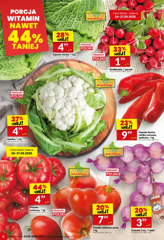 Twój Market - gazetka promocyjna Gazetka od środy 24.09 do wtorku 30.09 - strona 6