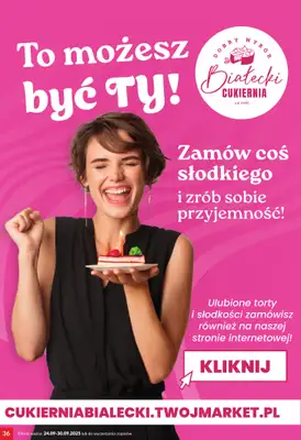 Twój Market - gazetka promocyjna Gazetka od środy 24.09 do wtorku 30.09 - strona 36