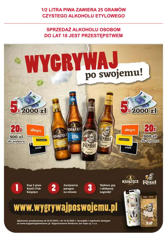 Groszek - gazetka promocyjna Gazetka Minimarket  do wtorku 14.10 - strona 25