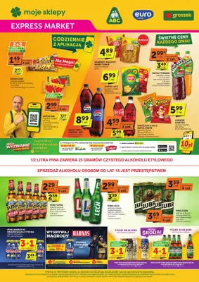 Groszek - gazetka promocyjna Gazetka Expressmarket  do wtorku 14.10