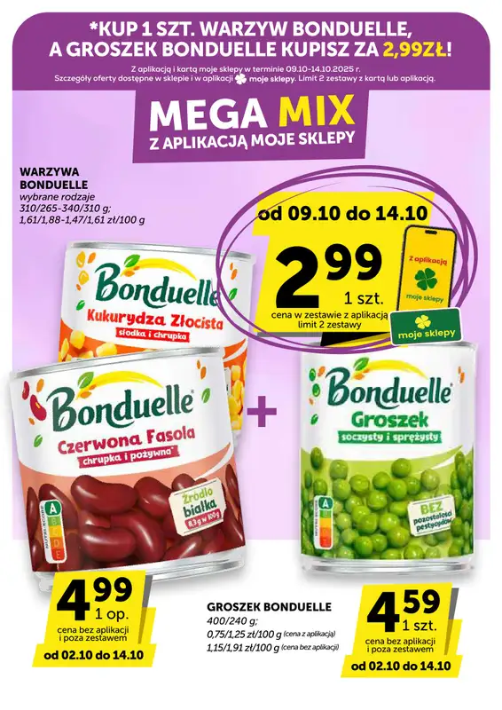 Groszek - gazetka promocyjna Gazetka Supermarket  do wtorku 14.10 - strona 20