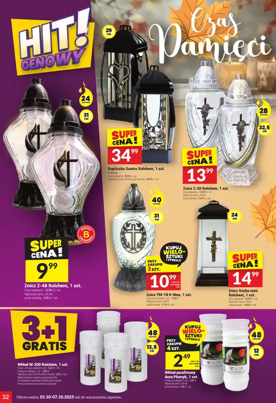 Twój Market - gazetka promocyjna Gazetka od środy 01.10 do wtorku 07.10 - strona 32