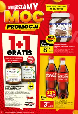 Twój Market - gazetka promocyjna Gazetka od środy 01.10 do wtorku 07.10 - strona 2