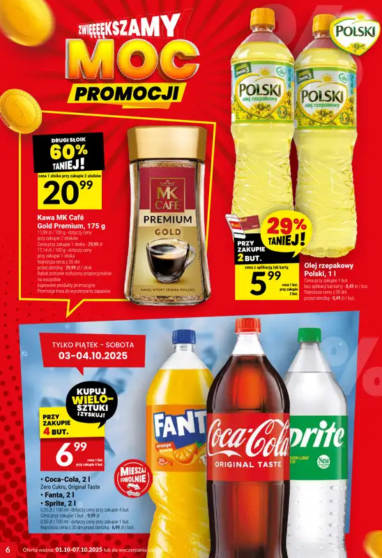 Twój Market - gazetka promocyjna Gazetka od środy 01.10 do wtorku 07.10 - strona 6