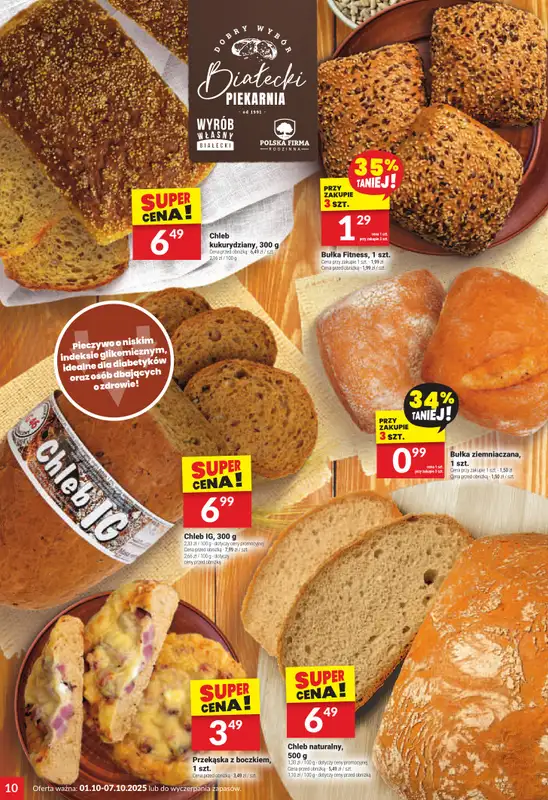 Twój Market - gazetka promocyjna Gazetka od środy 01.10 do wtorku 07.10 - strona 10