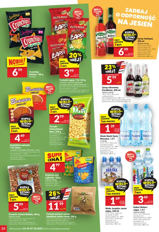Twój Market - gazetka promocyjna Gazetka od środy 01.10 do wtorku 07.10 - strona 24