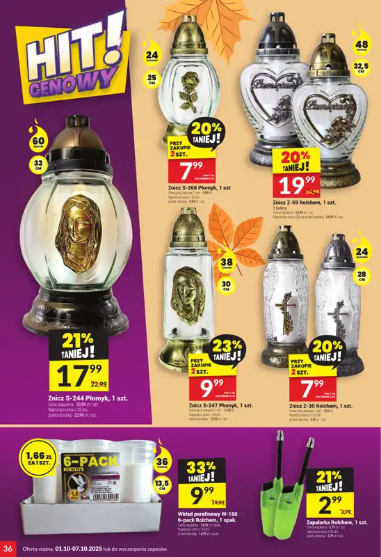 Twój Market - gazetka promocyjna Gazetka od środy 01.10 do wtorku 07.10 - strona 36