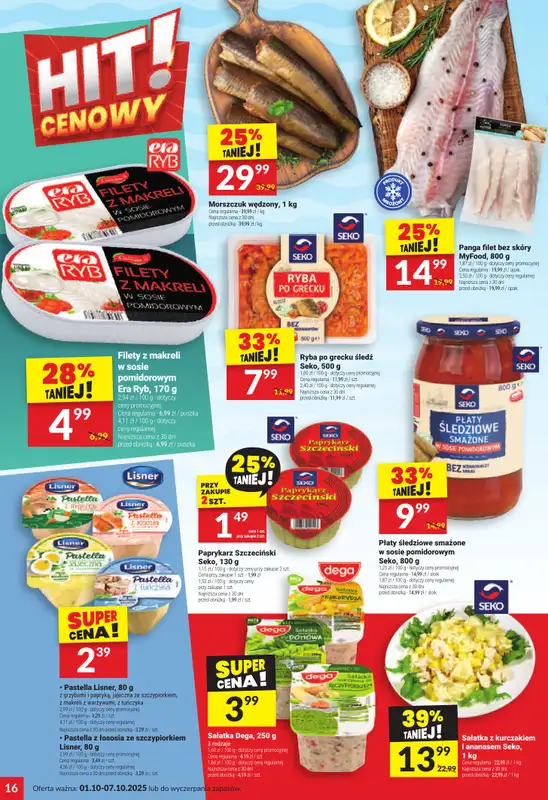 Twój Market - gazetka promocyjna Gazetka od środy 01.10 do wtorku 07.10 - strona 16