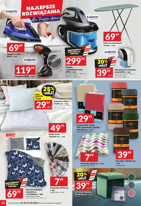 Twój Market - gazetka promocyjna Gazetka od środy 01.10 do wtorku 07.10 - strona 30