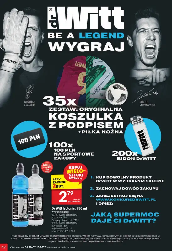 Twój Market - gazetka promocyjna Gazetka od środy 01.10 do wtorku 07.10 - strona 42
